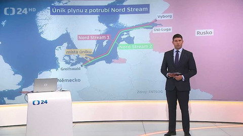 90’ ČT24 - Nejasné výbuchy plynovodů Nord Stream: nehoda, nebo sabotáž?