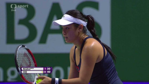 BNP Paribas WTA Singapur 2015 - Šafářová, Matteková-Sandsová (CZE, USA) - Chan Hao-Ching, Chan Yung-Jan (CHN)