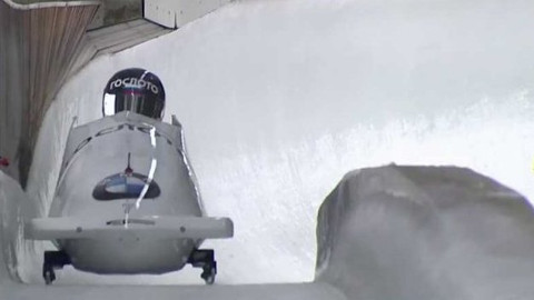 MS ve skeletonu a bobech 2016 Rakousko - 4. jízdy dvojbobu mužů