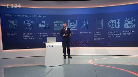 90’ ČT24 - Podmínky pro návrat žáků do škol