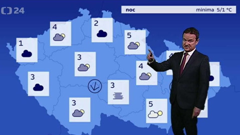 Předpověď počasí - 23. března 2017 17:55