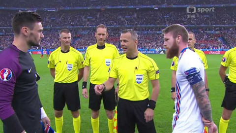 EURO 2016 - Francie - Island