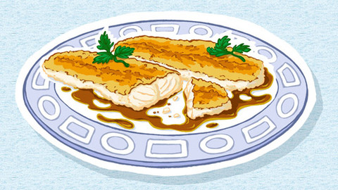 Vaření? Hra pro děti! - 37/39 Opékané tresčí filé