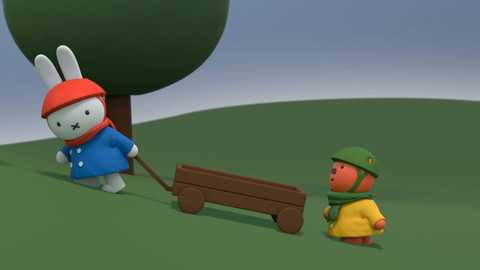 Miffy a její dobrodružství - 10/78 Miffy jede z kopce