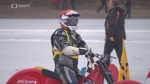 Svět motorů - M ČR na ledové ploché dráze Račice