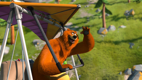 Méďa a lumíci - Letový provoz