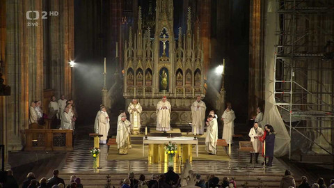 Bohoslužby v České televizi - Mše svatá za mír