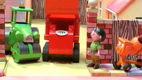 Bořek stavitel - 20/26 Bořek závodí s vajíčkem na lžíci