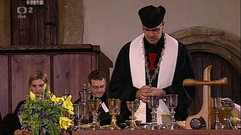 Bohoslužby v České televizi - Bohoslužba k výročí přijímání podobojí