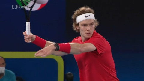 ATP Cup 2021 - Rusko - Itálie, finále