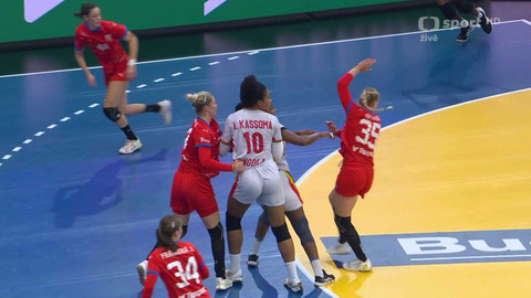 MS v házené žen 2025 - Česko - Angola