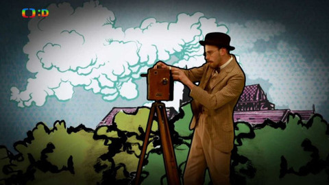 Sám v muzeu - Kříženeckého kamera