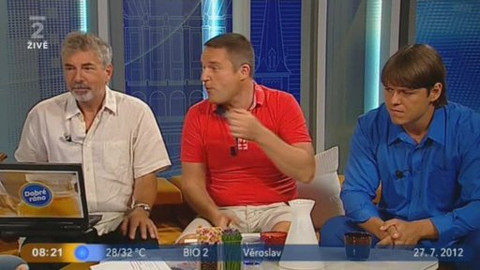 Dobré ráno - 27. července 2012