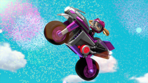 Tlapková patrola - Mototlapky: Tlapky zachraňují moto-starostku