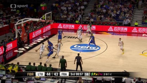 Basketbal - Litva - Francie