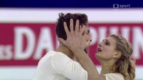 MS v krasobruslení 2015 Čína - Volné jízdy tanečních párů