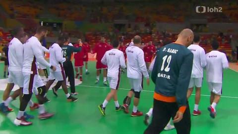 XXXI. letní olympijské hry 2016 Rio de Janeiro - Házená: Chorvatsko – Katar (muži)