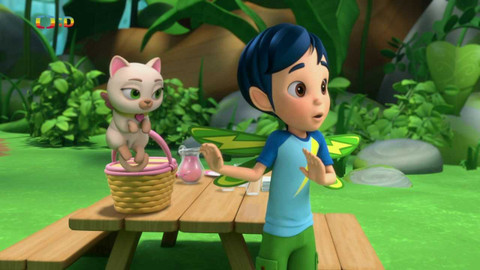 Fazolčina kavárna - Havajský večírek / Hlídání kočky