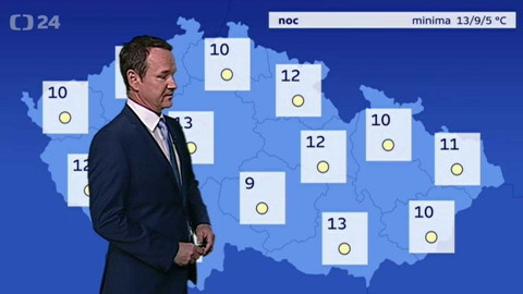 Předpověď počasí - 2. června 2017 17:55