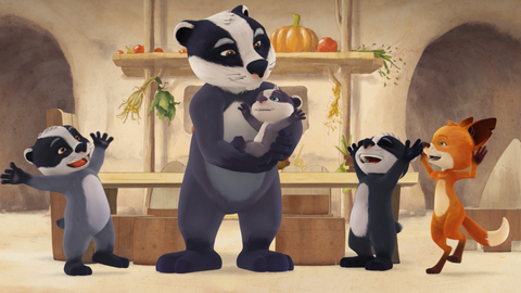 Pan Jezevec a paní Liška - 5/52 Pokoj pro dědu a pro babičku