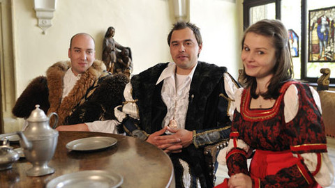 Kluci v akci - Vaření na hradě Šternberk