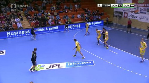 Házená - HK .A.S.A. Město Lovosice - HC Dukla Praha