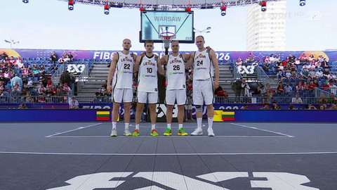 MS v basketbalu 3x3 2026 Polsko - Lotyšsko - Česko