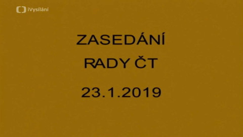 Jednání Rady České televize - 2. jednání Rady ČT v roce 2019
