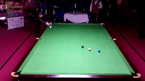 Mistrovství Evropy ve snookeru 2015 - Jiří Aust vs Darren Morgan