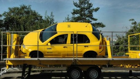 Stop - Převrácení auta