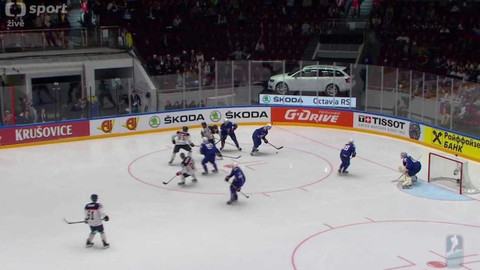 MS v ledním hokeji 2016 Rusko - Francie - Slovensko