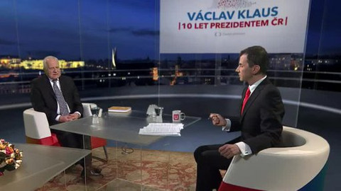 Václav Klaus: 10 let prezidentem ČR - 6. března 2013