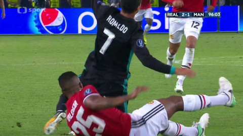 Superpohár UEFA 2017 - Real Madrid - Manchester United