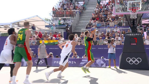 XXXIII. letní olympijské hry 2024 Paříž - Basketbal 3x3: Španělsko - USA