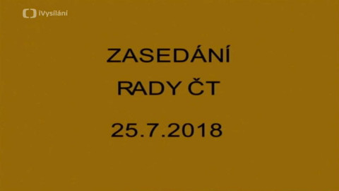 Jednání Rady České televize - 12. jednání Rady ČT v roce 2018