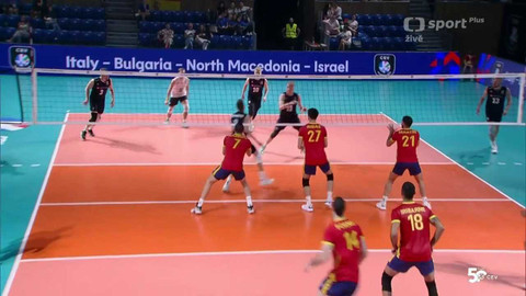 ME ve volejbalu mužů 2023 - Španělsko - Finsko