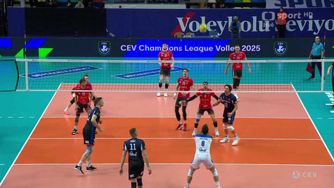 Liga mistrů ve volejbalu - Halkbank Ankara - VK Jihostroj České Budějovice