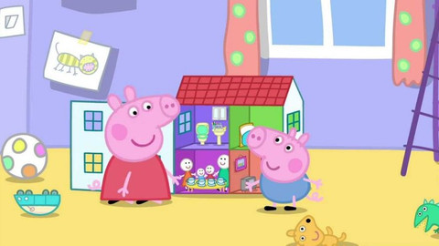 Prasátko Peppa - Pan Štíhlonožka