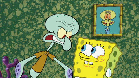 SpongeBob v kalhotách - Sépiák na návštěvě/Kulaté kalhoty