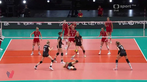 MS ve volejbalu žen 2022 Nizozemsko, Polsko - Polsko - Německo