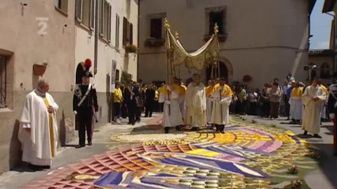 Cesty víry - Infiorata di Spello