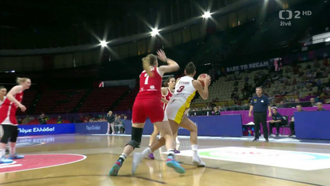 ME v basketbalu žen 2025 - Španělsko - Česko