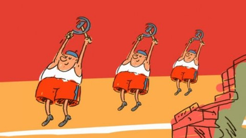 Připoutejte se, prosím, kapitalismus přichází - Zahradní slavnost