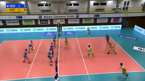 ČEZ Extraliga muži - AERO Odolena Voda - SK VOLEJBAL Ústí nad Labem