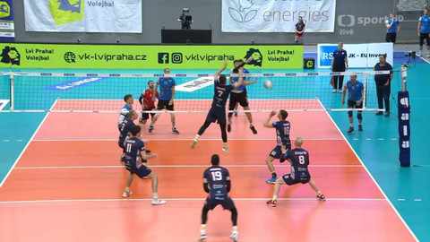 ČEZ Extraliga muži - VK Lvi Praha - Kladno volejbal cz