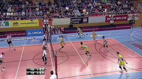 Volejbal - VO Kocouři Vavex Příbram - VK Jihostroj České Budějovice
