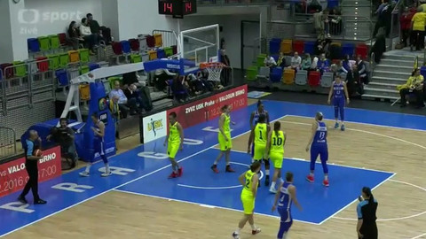 Evropská liga v basketbalu - ZVVZ USK Praha - BLMA