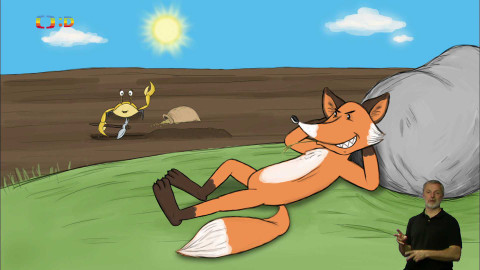 Čtení do ouška - Krab a liška