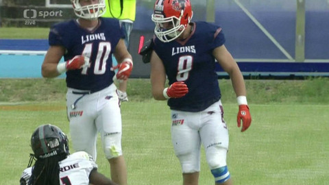 Americký fotbal - Prague Lions - Vysočina Gladiators