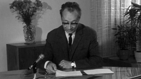 Příloha Televizních novin - Projev Alexandra Dubčeka